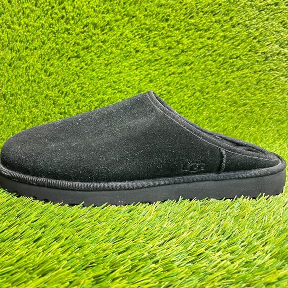 UGG Classic Slip-On Mens Size 13 Black Casual Comfort Suede Slide Slippers Shoes main image 9